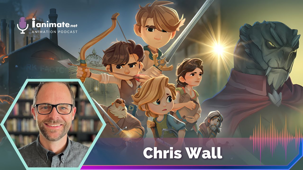 The Wingfeather Saga Animated Series Behind the Scenes with Chris Wall | EP. 102 Animation Podcast
