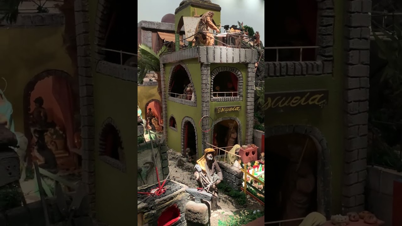 Belen (pesebre) de ayuntamiento de Malaga