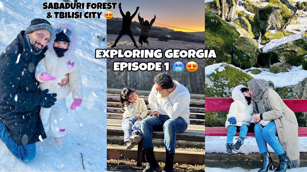 🥶 Travel to GEORGIA in WINTERS  | Best anniversary SURPRISE TRIP  | SIMRA VLOGS ❤️ | EPI. 1