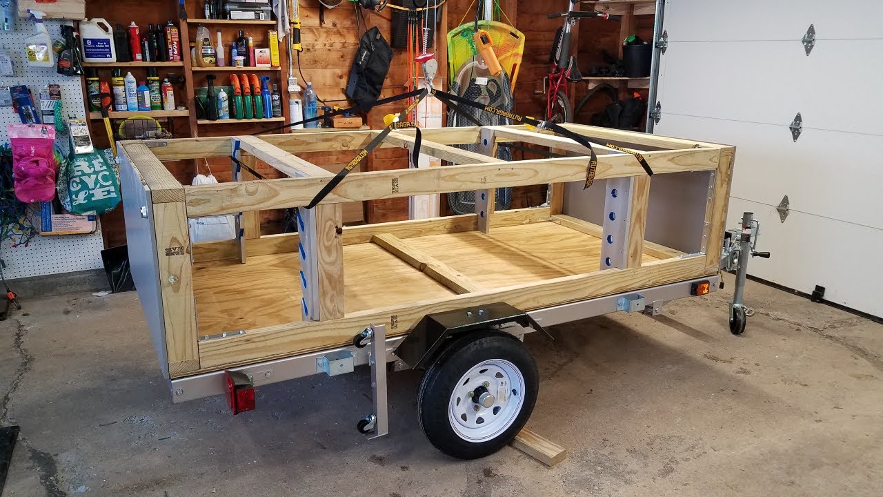 Kayak Trailer Build Part 2 - Custom Kayak Trailer