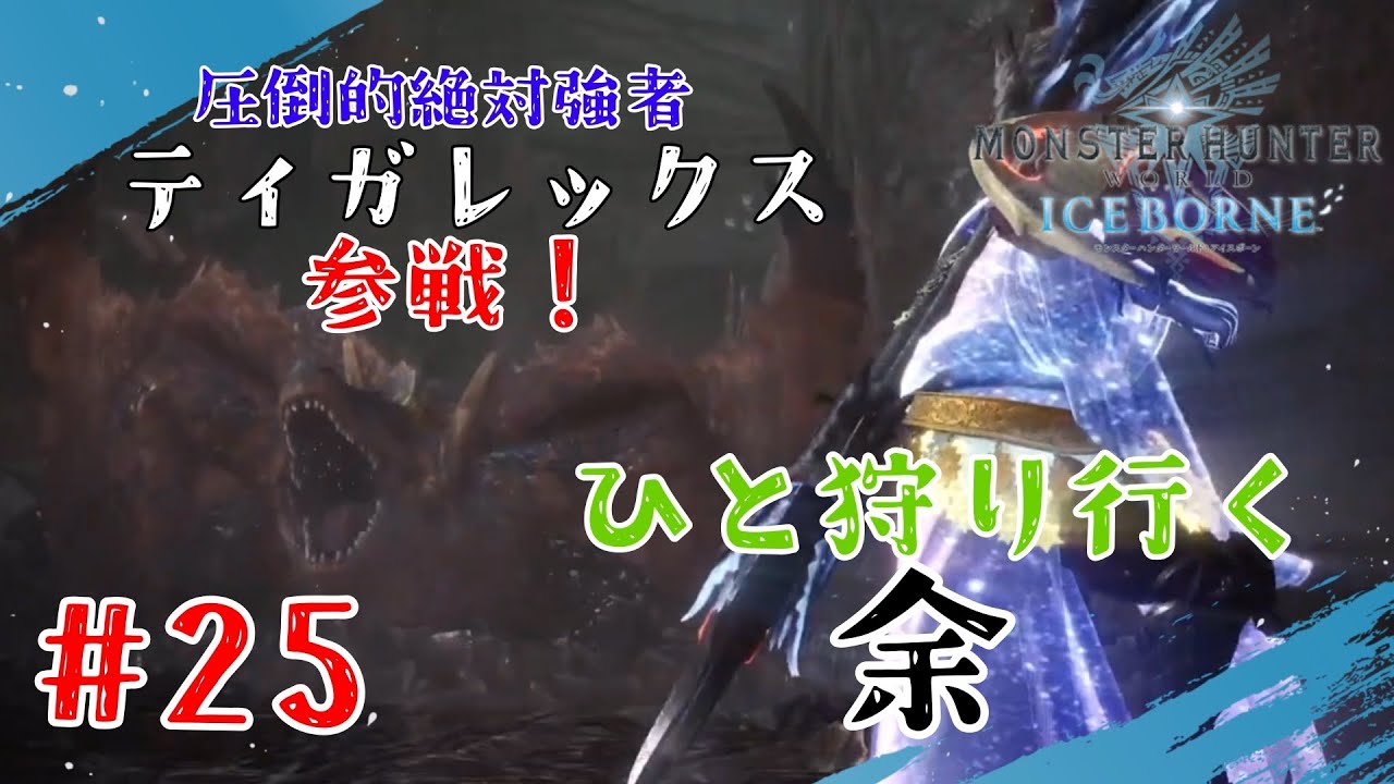 絶対強者すぎるよ君【モンスターハンターワールド：アイスボーン】【Part25】