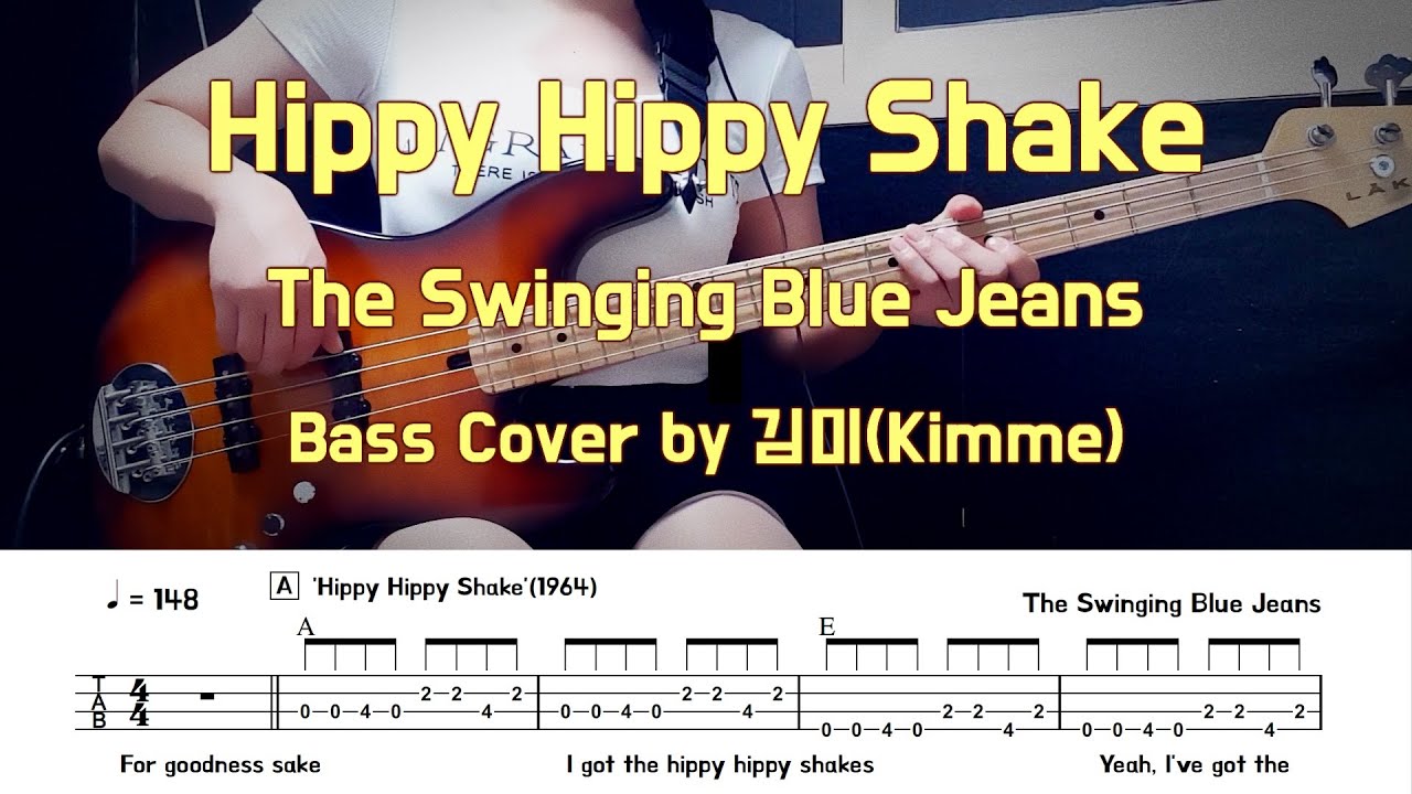 Hippy Hippy Shake_The Swinging Blue Jeans Bass Cover