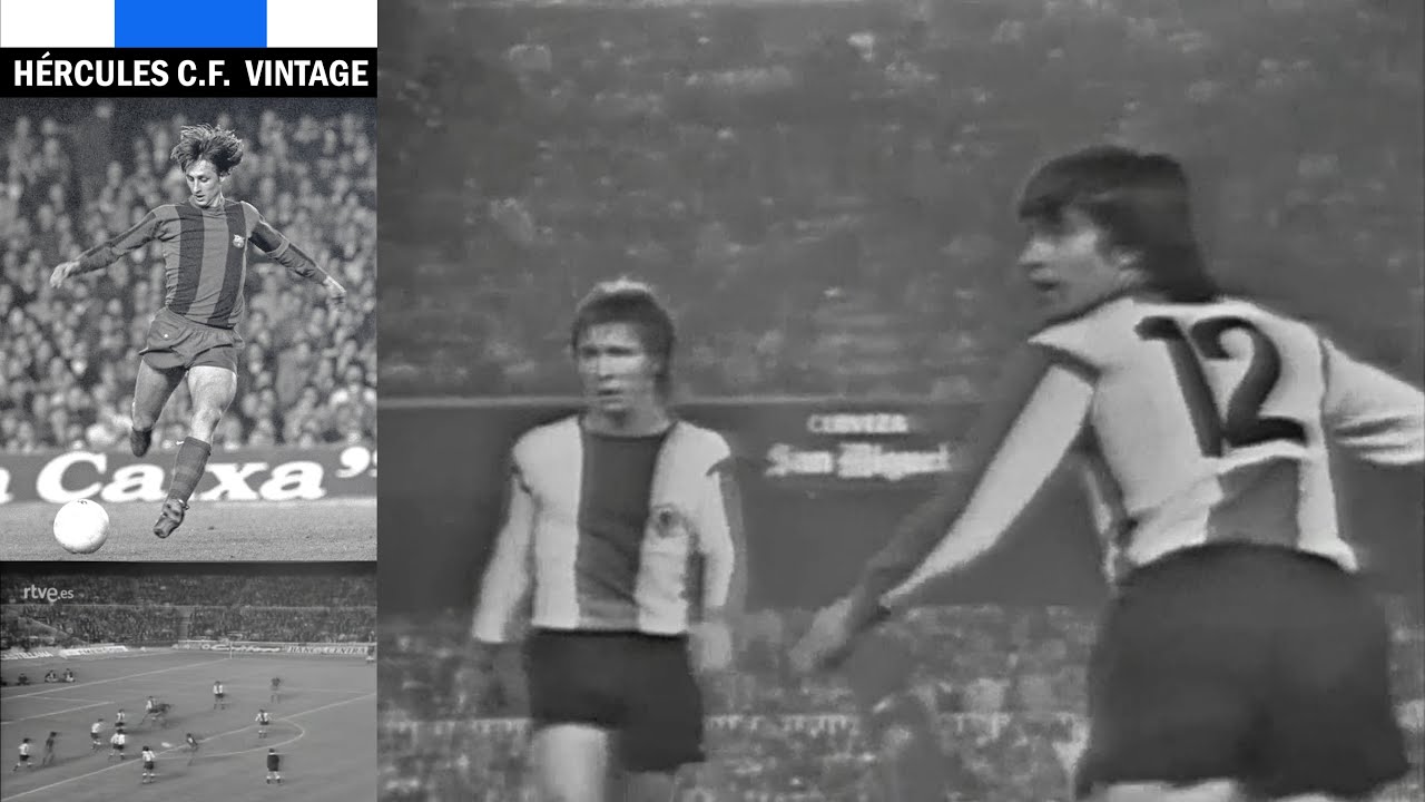 1976-77 Barcelona-Hércules 1-1 | Cruyff, Neeskens