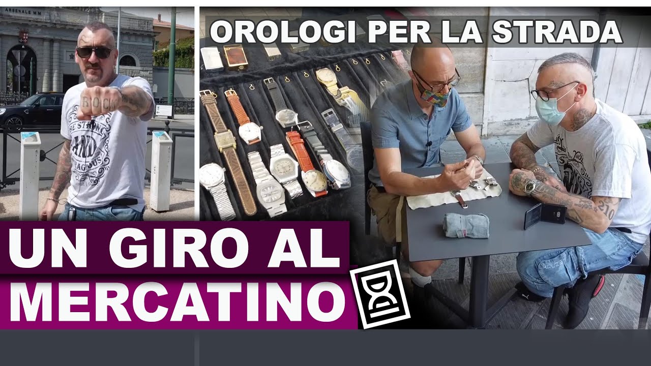 Al Cercantico di La Spezia, orologi per la strada
