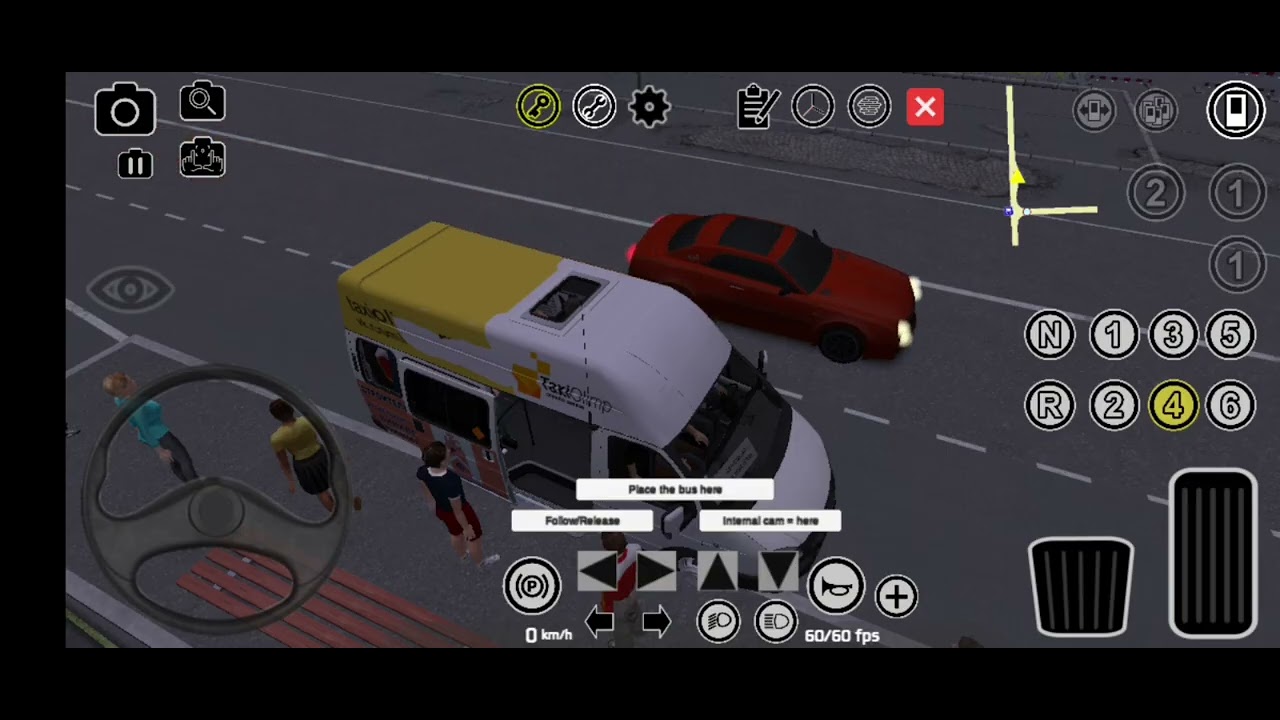Еду на ГАЗ 4221 отвозить людей из Вокзала в Экскурсионный | Proton bus simulator