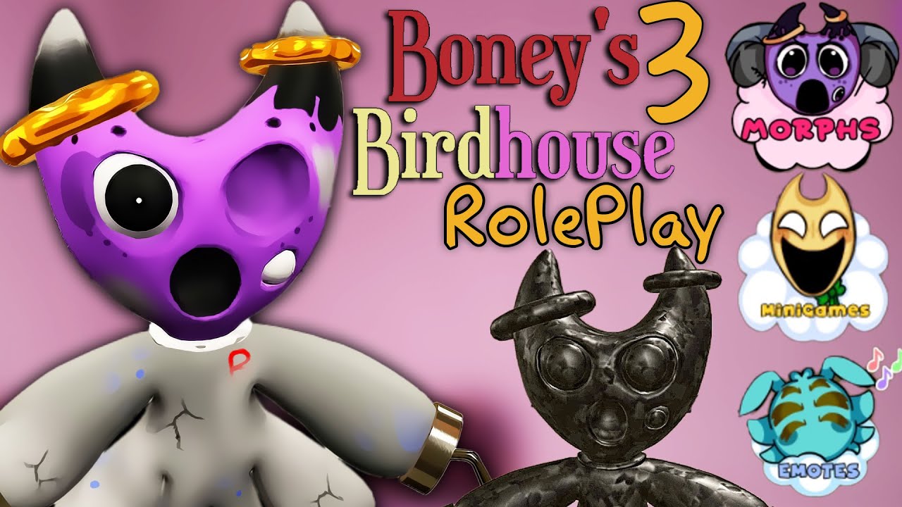 Boney's Birdhouse 3 [Roleplay]- All secret Morphs & Full Preview