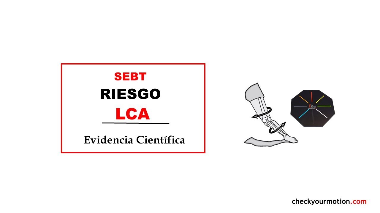[VIDEOpaper] Prueba Star Excursion Balance Test (SEBT ) y LCA