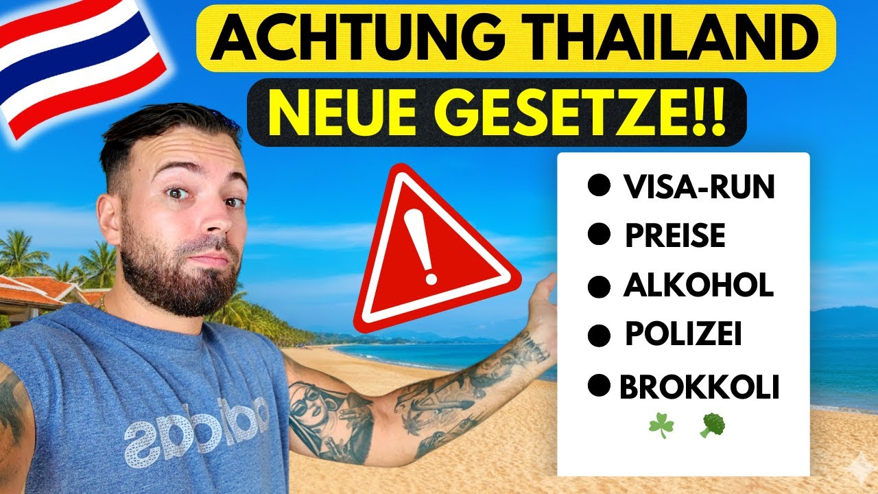 THAILAND MACHT ERNST🚨Das ÄNDERT sich ab SOFORT für alle Besucher!😳🇹🇭