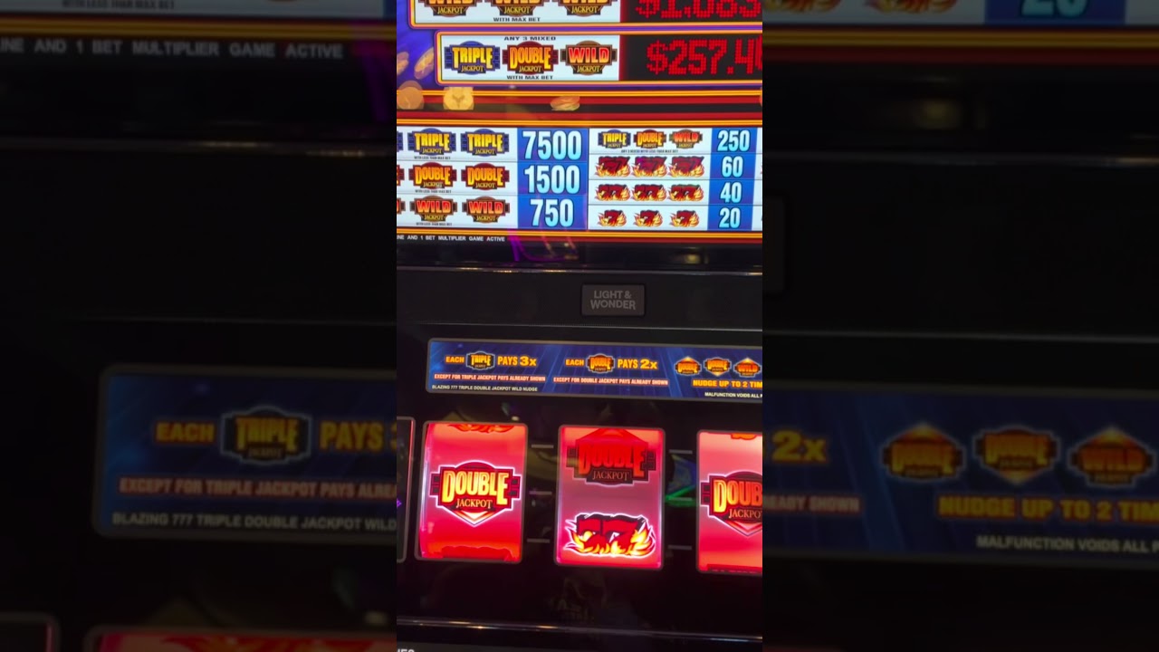 INSANE Jackpot Handpay on Blazing 7s #slot #casino