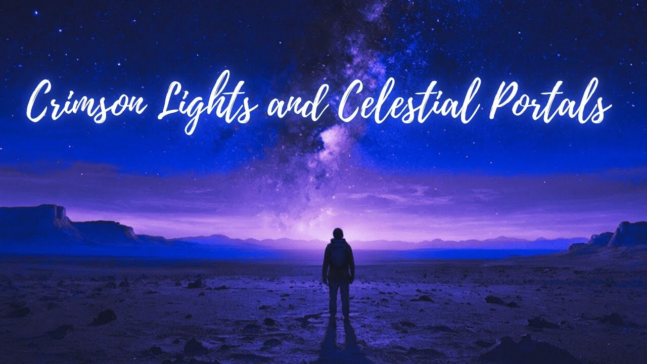 Crimson Lights and Celestial Portals 🌌 (Epic Metal Journey) - SPANISH Subs