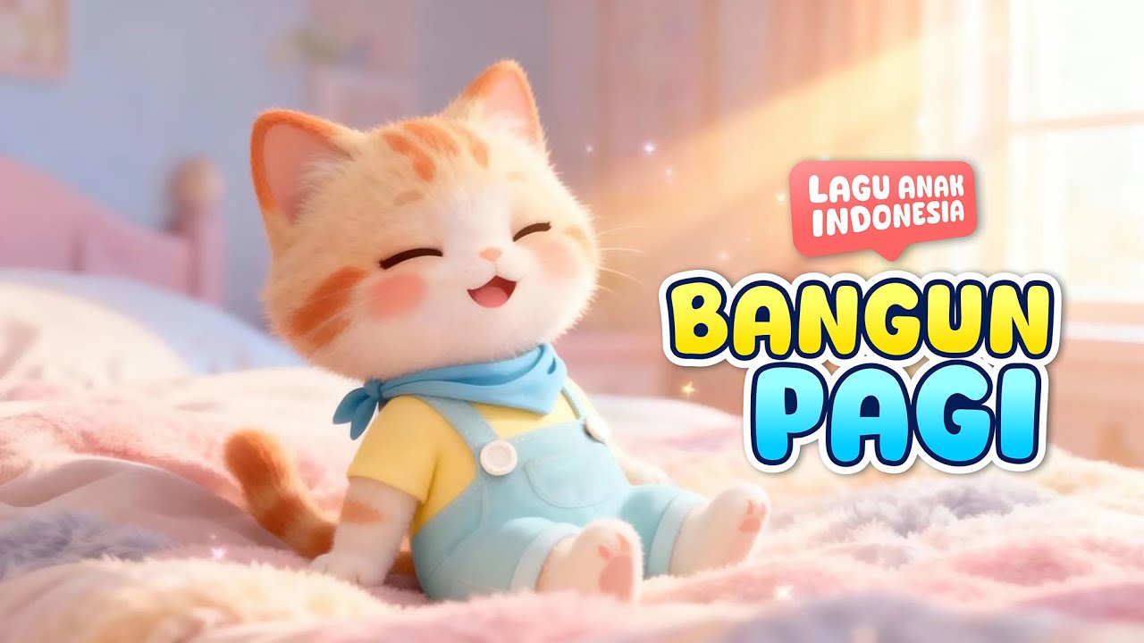 Bangun Pagi – Lagu Anak Indonesia | Mio si Kucing Lucu
