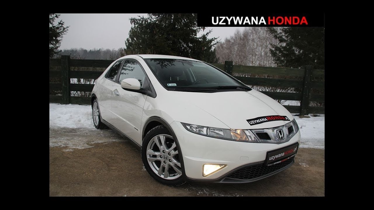 PREZENTACJA Honda Civic VIII ufo 1.8 Sport 2010 uzywanahonda.pl Krzysztof Oracz