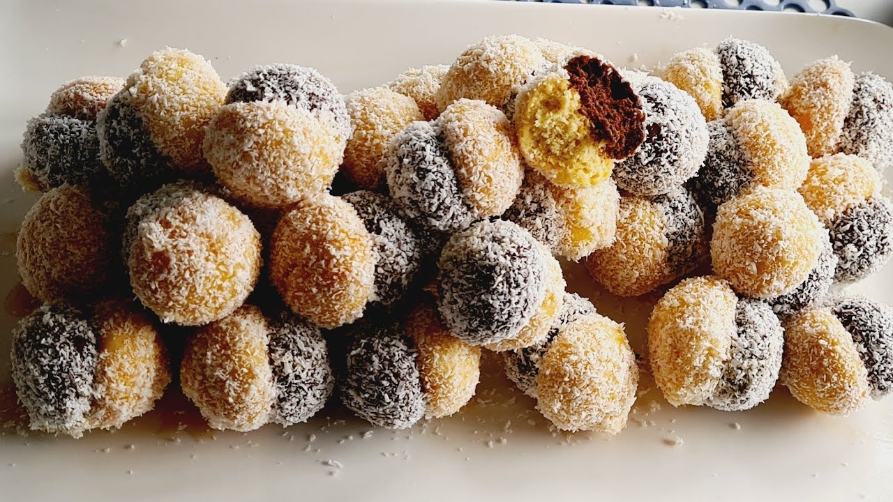 biscuit richbond, très facile/ biscuit facile/ noix de coco . حلوى الرشبوند