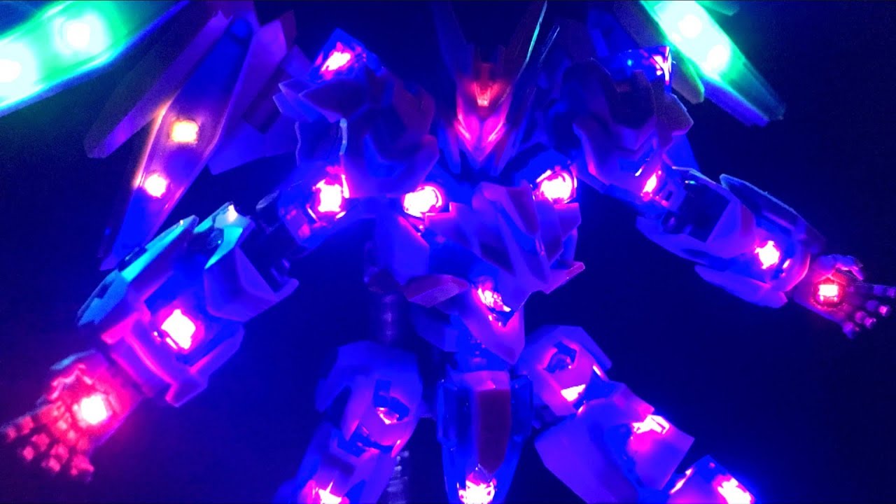 【模型野郎必見！】プラモデルをワイヤレスLEDで大量に発光させたら凄かった！！ヲタファの積みプラを崩せ / X-BASE review