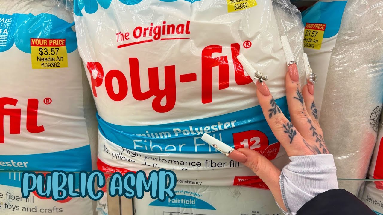 Public ASMR | Crinkle Sounds, Crinkly Plastic Sounds 