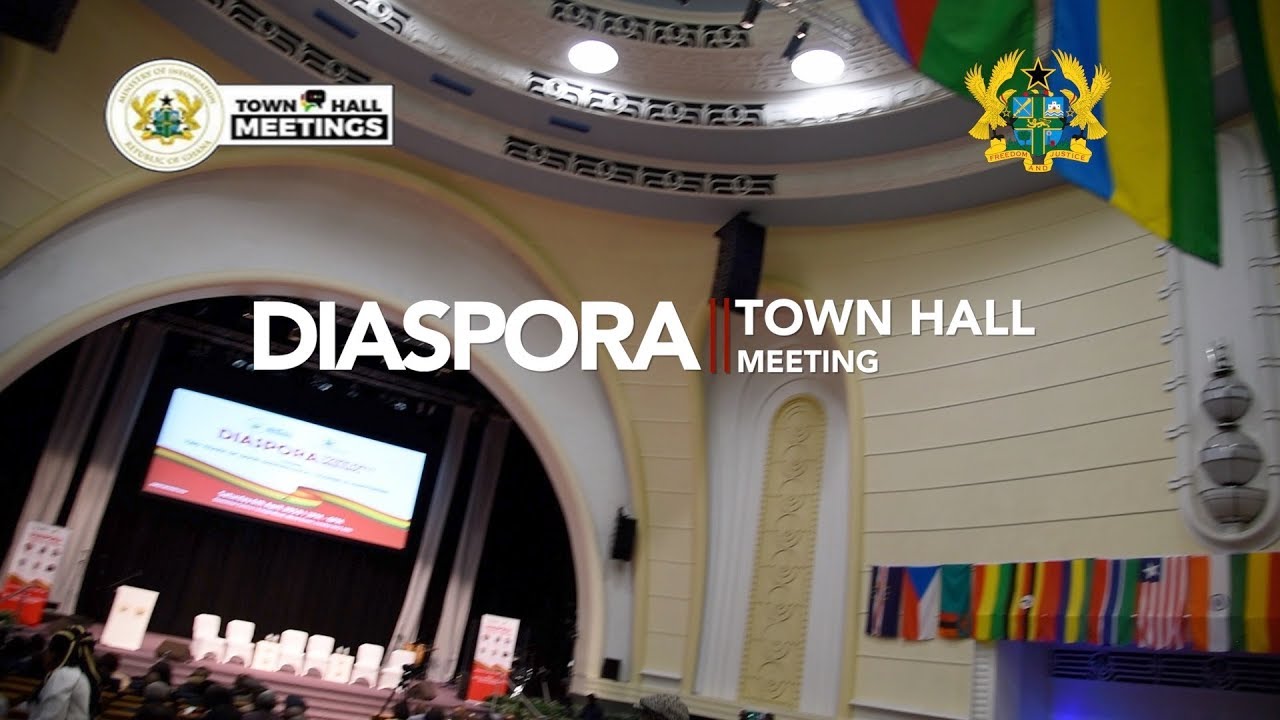 DIASPORA TOWN HALL MEETING 2019