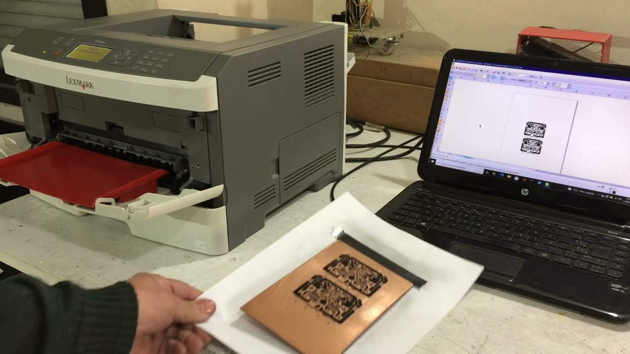 Impressora para Circuito impresso - Printer PCB - Placa pequena