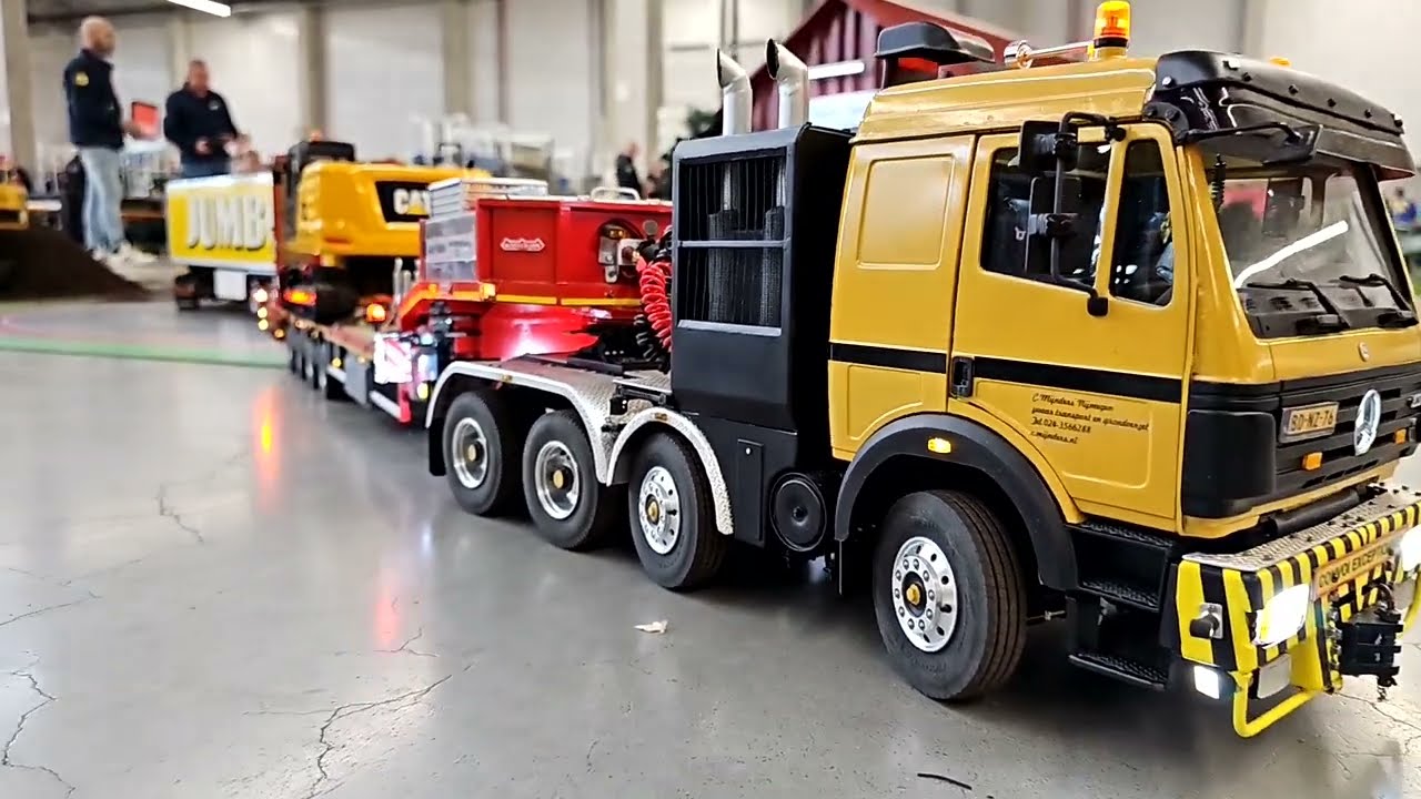 Modelshow Europe Ede 15 Maart 2025 @ MBVP Papendrecht @ RC Zwaartransport & RC Grondverzet 2