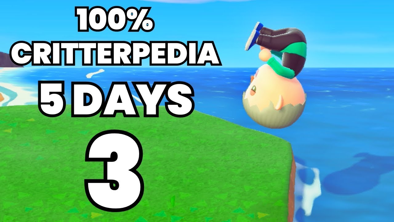 UNEDITED: I Completed the ACNH Critterpedia in 5 DAYS! Part 3/4