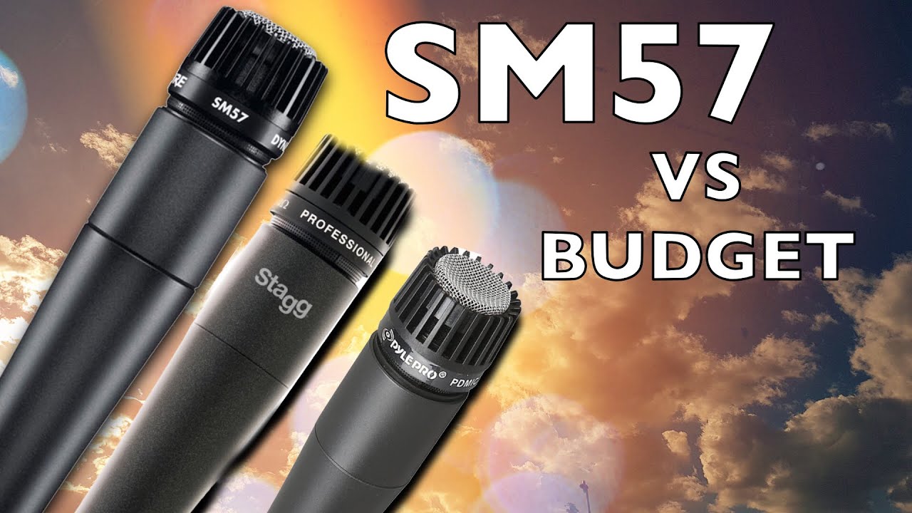 Shure SM57 VS Stagg SDM70 VS Pyle-Pro PDMIC78 - Microphone Shootout