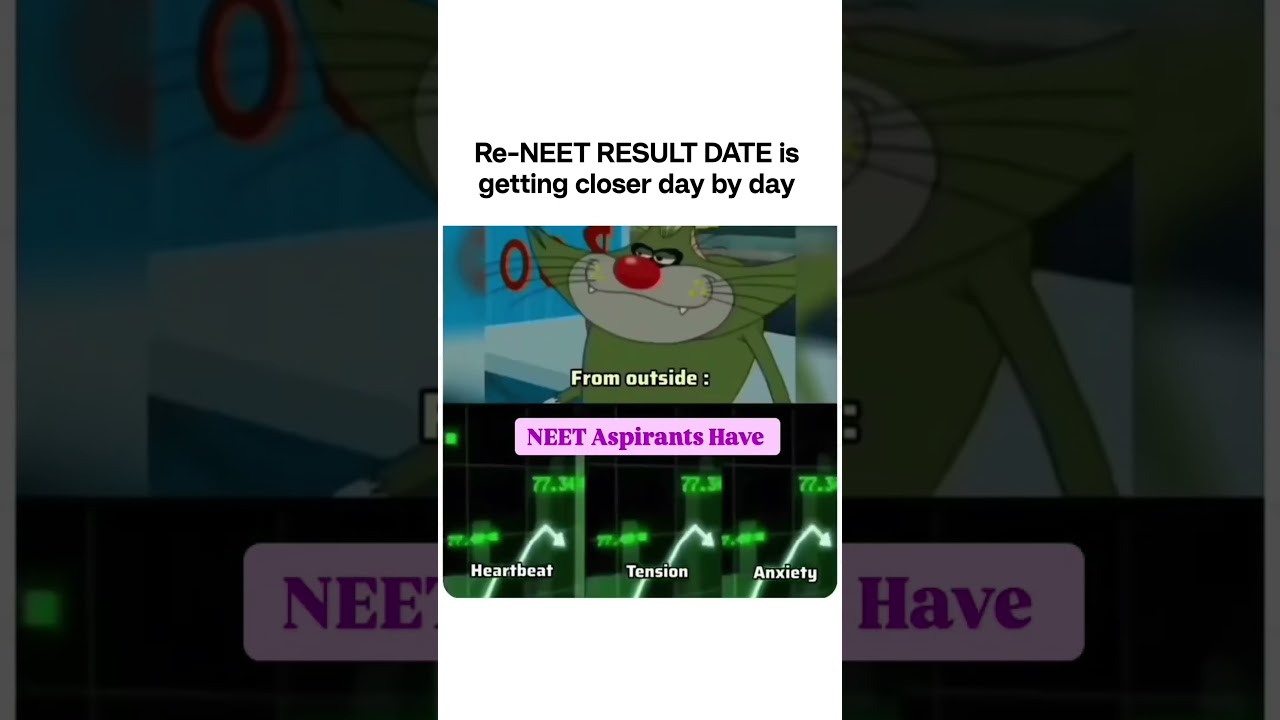 RE-NEET walo Result ka dar lag rha hai 🙂💀 #reneet #reneet2026 #neet #neetresult #viral #funny #memes