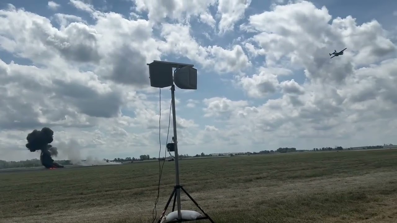 2025 Columbus airshow and World War II reenactment ￼