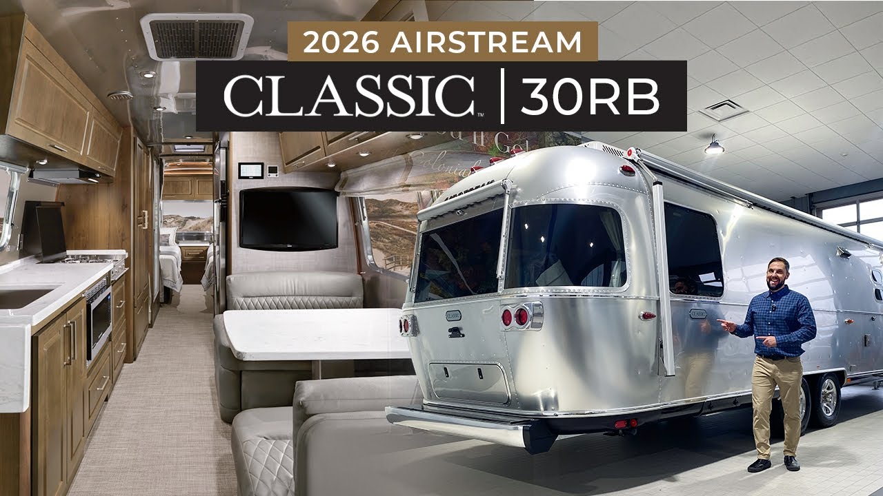 Самая роскошная модель Airstream | Обзор автодома Classic 30RB 2026 года