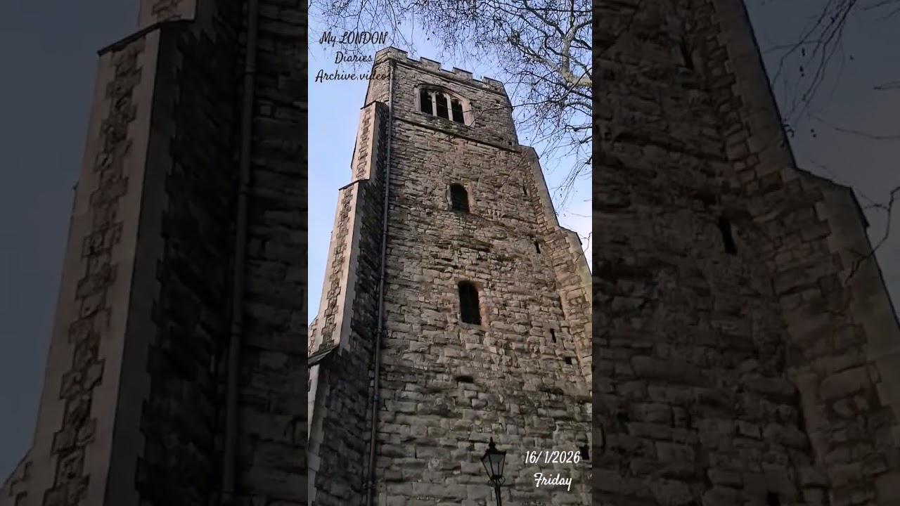 My LONDON Diaries Archive videos....             16/ 1 /2026            Hackney St Jhon Church Gardn