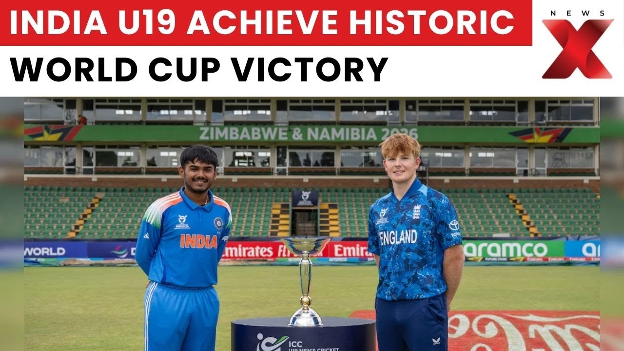 Breaking: India U19 Crush England by 100 Runs in U19 World Cup | NewsX