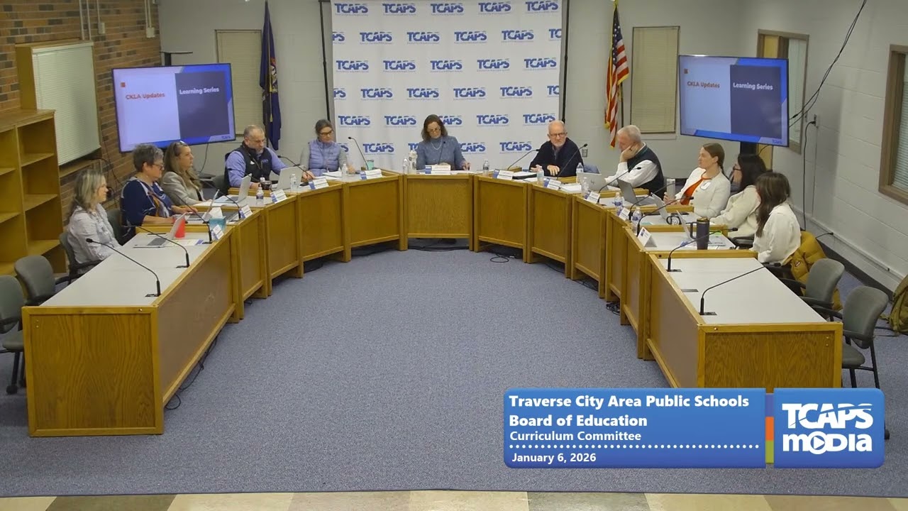 TCAPS Board of Education Curriculum Committee 1.6.26