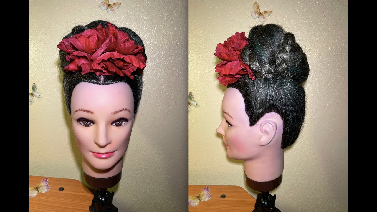 hairstyle “Frida Kahlo”