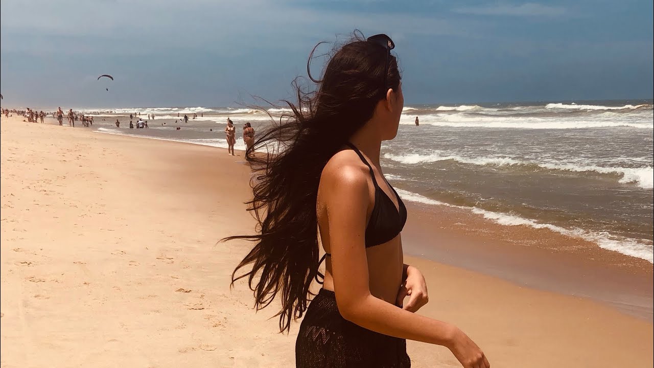 Vlog na praia!!!!