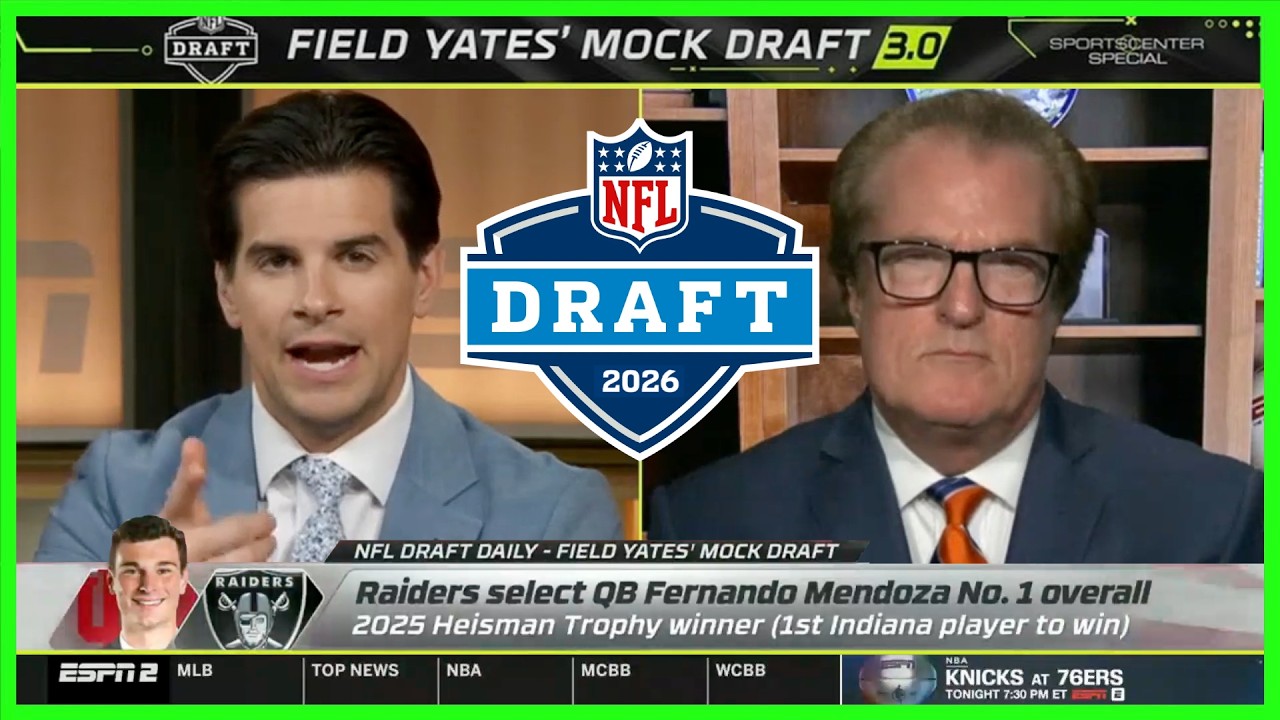 2026 NFL MOCK DRAFT 3.0 (Mel Kiper & Field Yates ESPN Special)