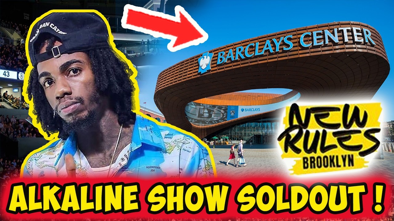 ALKALINE SOLD OUT BARCLAYS CENTER FIRST YOUNGEST TO DO IT, HISTORY FOR NEW GENERATION, DANCEHALL