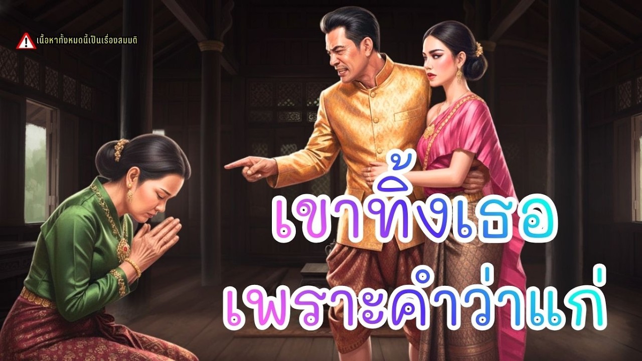 สามีรังเกียจภรรยาแก่ หนีไปหาสาวเด็ก สุดท้ายวันที่กลับมา ภรรยาเก่ากลายเป็นราชินี! |นิทานพื้นบ้านไทย