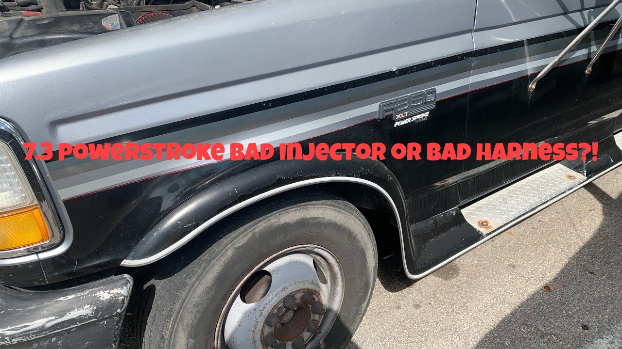 7.3 powerstroke bad injector or bad harness?
