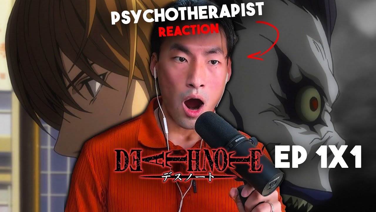 GOD OF DEATH!? | Therapist’s FIRST REACT to Death Note Episode 1