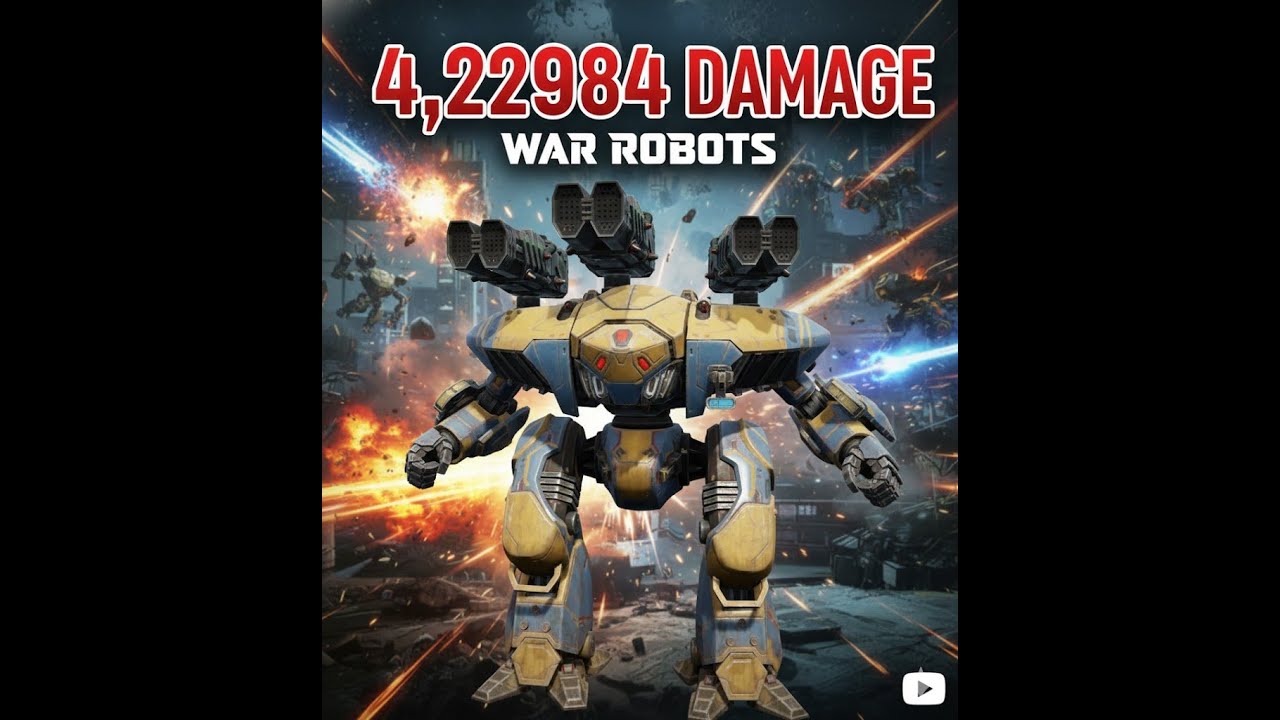 Wooping 4229824 Damage With Sharanga Titan #warrobots #wr  War Robots