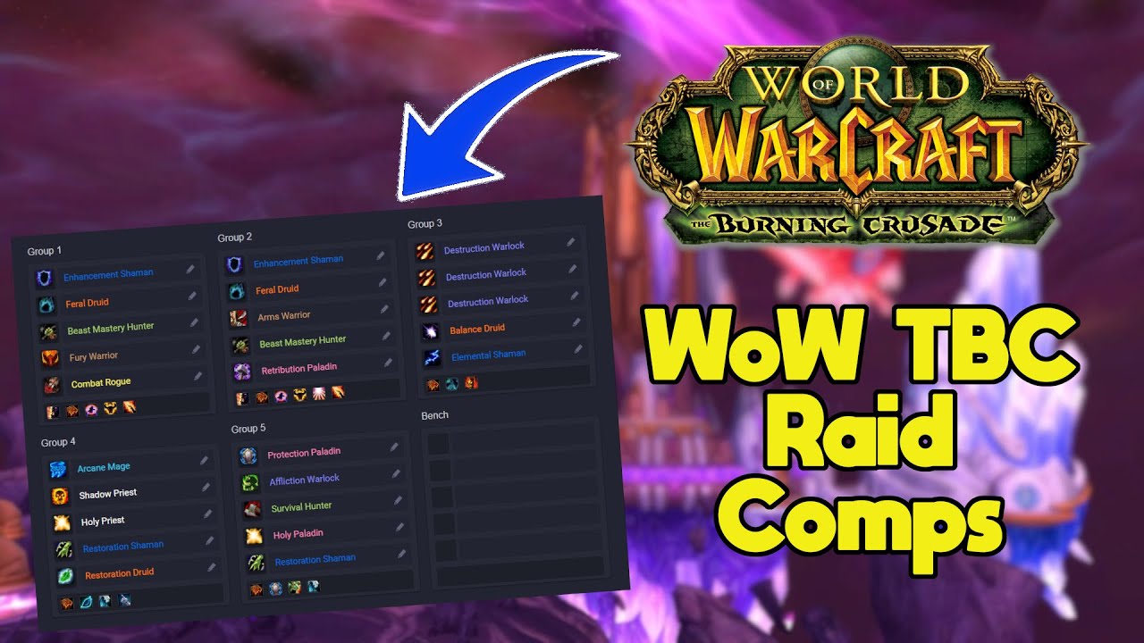 WoW TBC Anniversary Raid Comp Guide