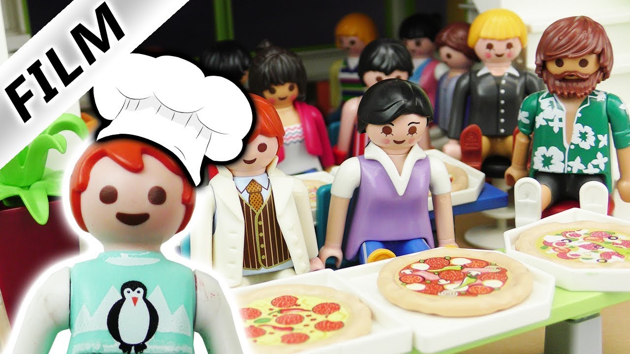 Playmobil Film deutsch | EMMAS RESTAURANT IN LUXUSVILLA - Fremde im Haus |Kinderserie Familie Vogel
