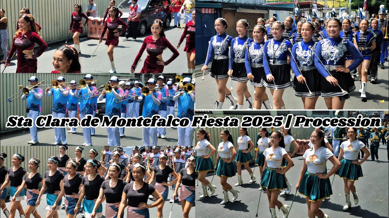 Sta Clara De Montefalco Fiesta 2025 | Procession