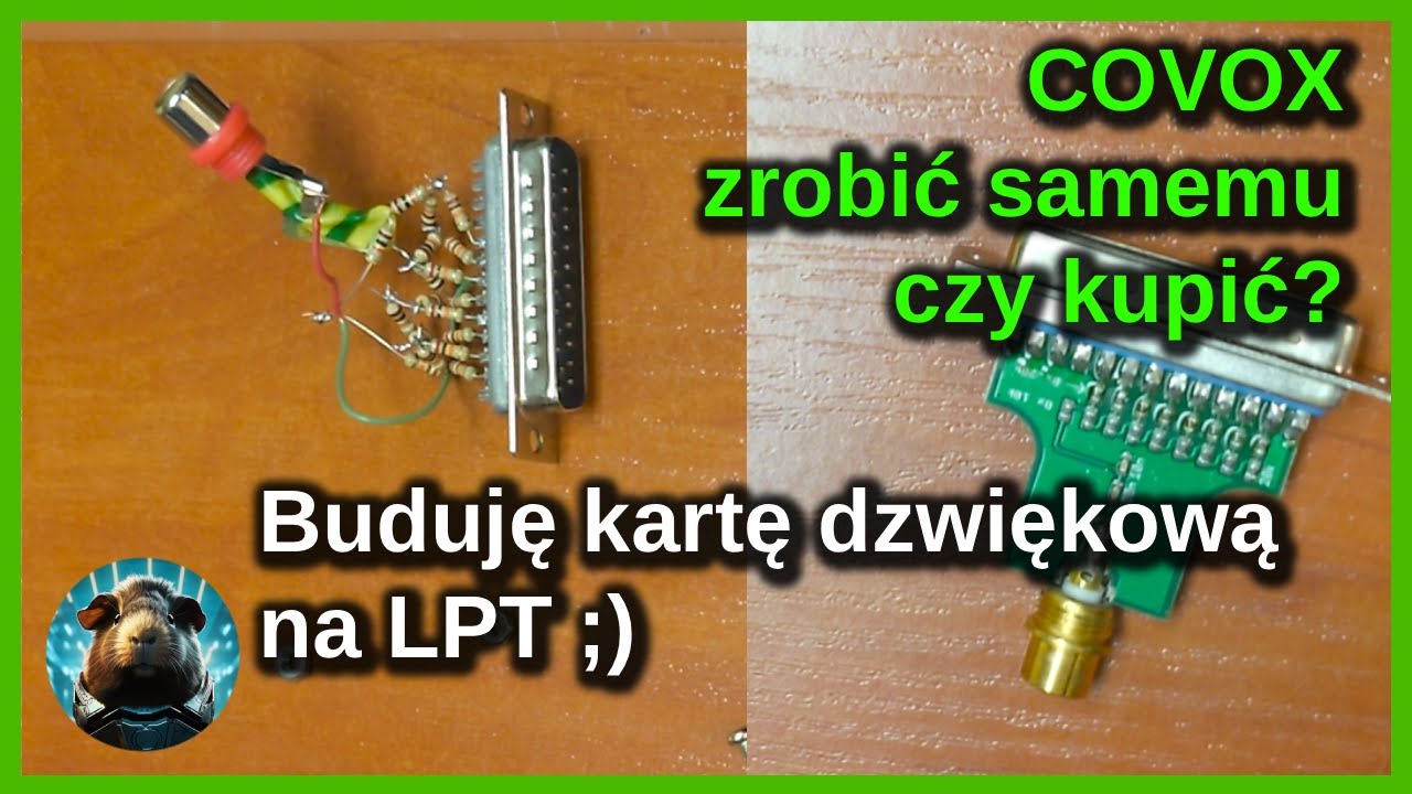 Buduję swojego COVOX-a i porównuję z COVOX-em z Retronics - cena i brzmienie :)