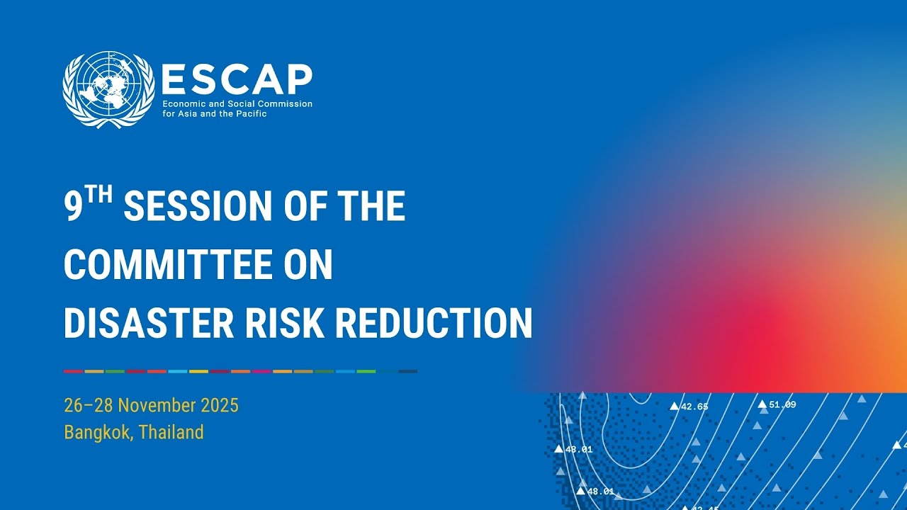 Committee on Disaster Risk Reduction, Ninth Session (Day 3 - Afternoon)