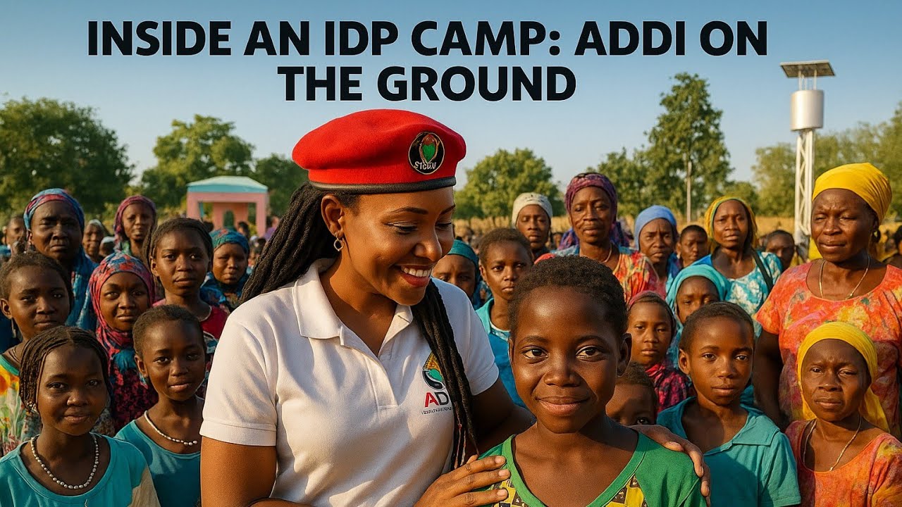 INSIDE AN IDP CAMP: ADDI IS ON THE GROUND 