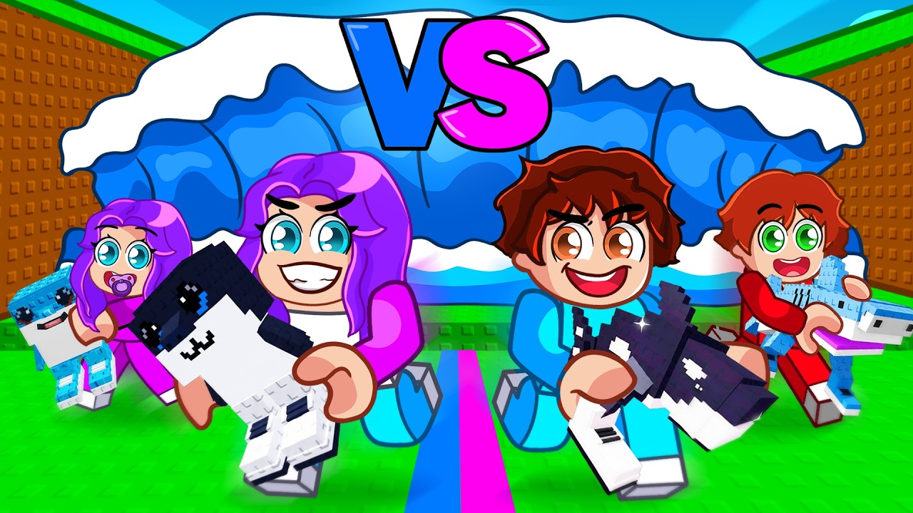 BEBEKLER vs YETİŞKİNLER Tsunamiye Karşı Yarışıyor...