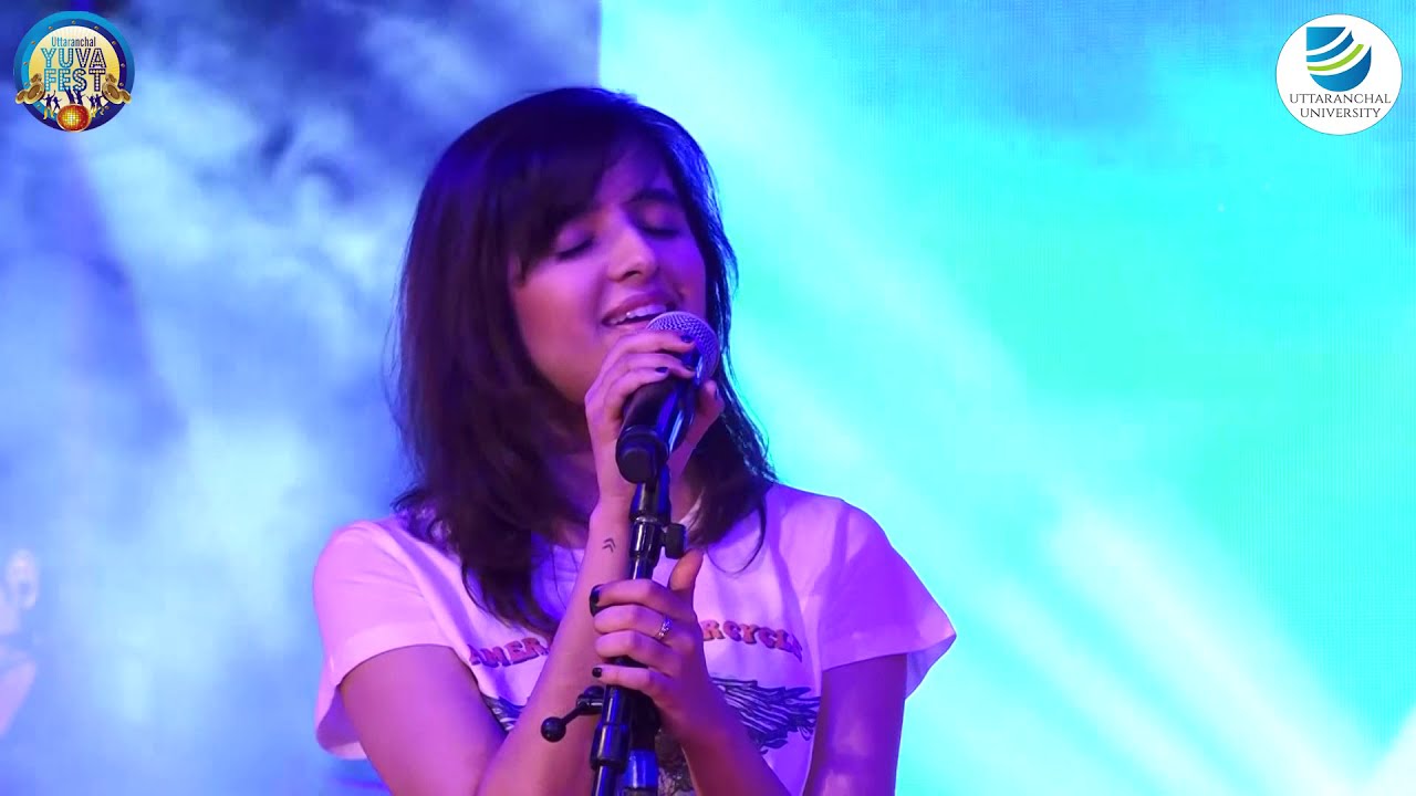 Shirley Setia live | Yuva Fest | Uttaranchal University Dehradun | Law College Dehradun