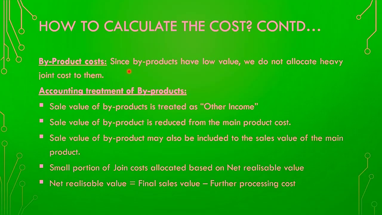 Episode-14: By product and Joint product
