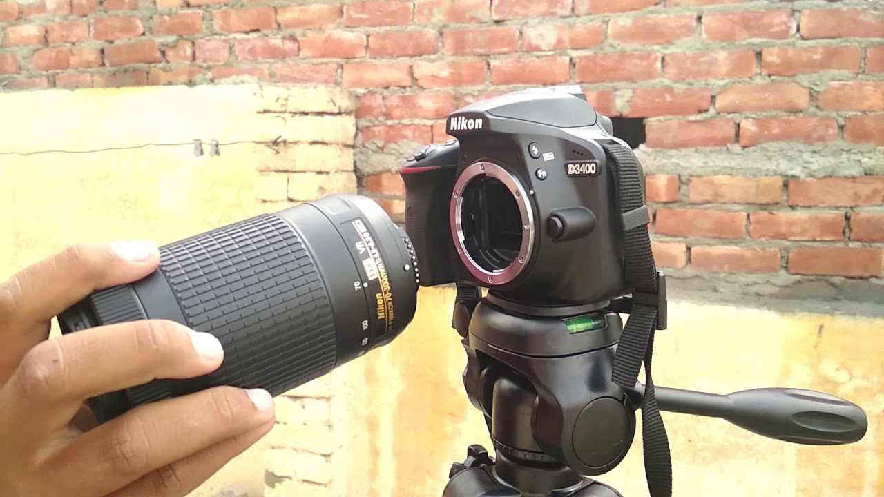 Nikon D3400 Video Test with (18-55mm & 70-300mm Lens)