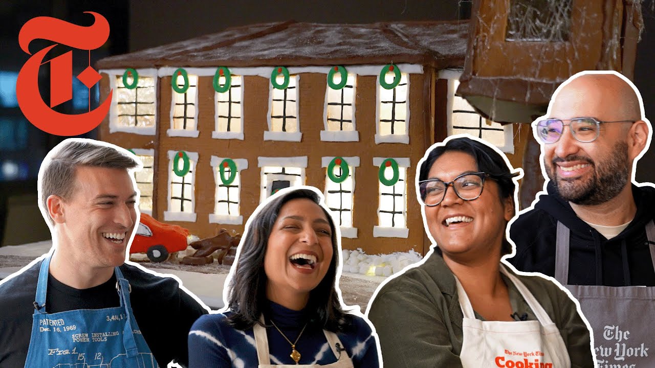 'Home Alone' Gingerbread House (With Pranks!): Gingerbread Showdown 2022 | NYT Cooking