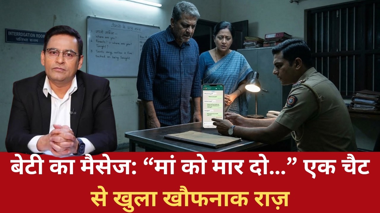 EP: 2054 | बेटी का मैसेज: “मां को मार दो…” एक चैट से खुला खौफनाक राज़